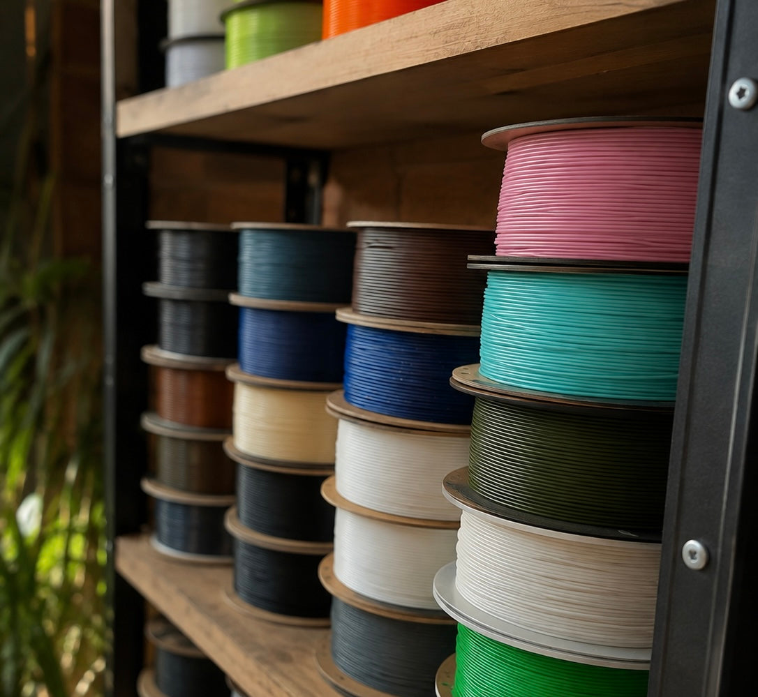 Bus vol geluk 3D-print materiaal